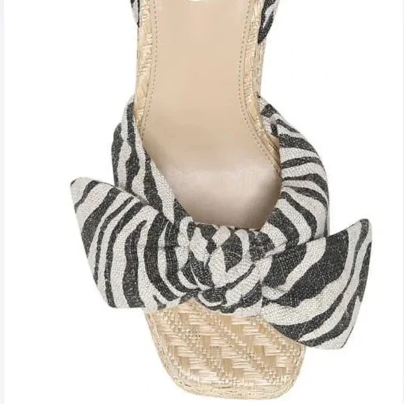 Sam Edelman Tula Wedge Sandal - Women's Ankle Scarf Platform Sandals